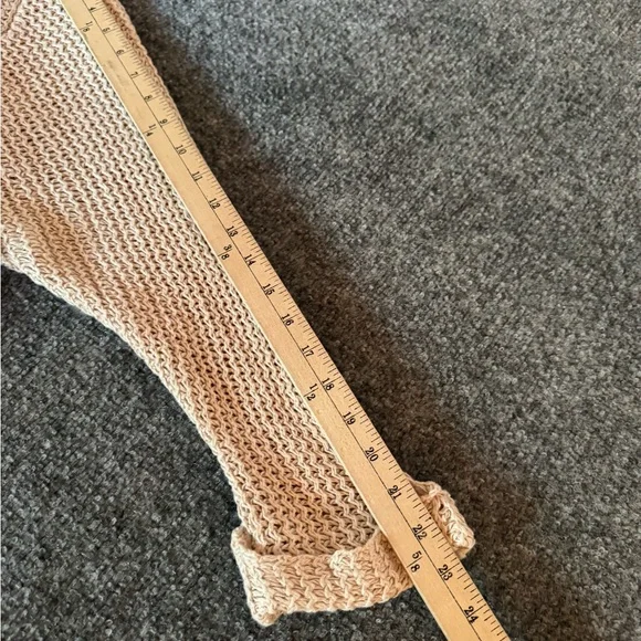 Women CAbi Teachers Pet Lightweight Linen Open Front Draped Knit Cardigan Size L - Picture 13 of 16